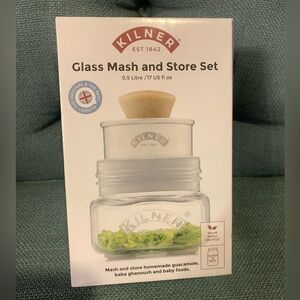 Brand new KILNER Glass Mash and Store Set